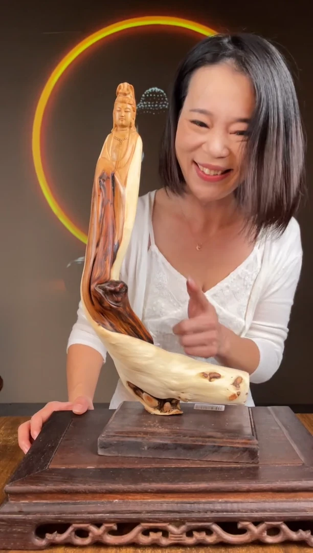 柏木（崖柏）手工摆件,先抢先得! 编号:70