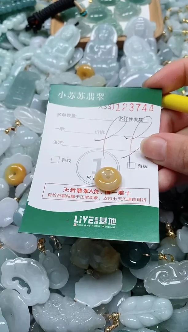 【闪购商品】翡翠颈饰未镶嵌闪购商品0123744
