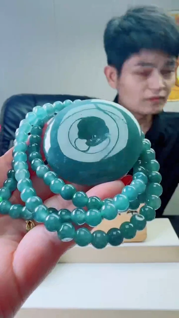 颈饰未镶嵌翡翠天然A货翡翠  多样性随机发其一