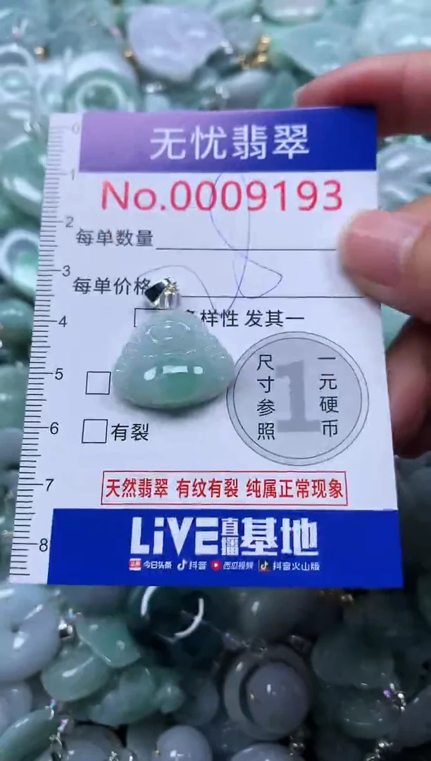 颈饰未镶嵌翡翠9193