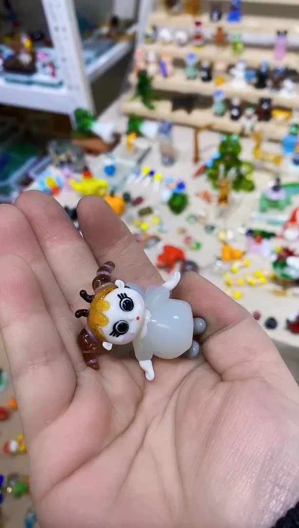 【闪购商品】琉璃手工艺品蝴蝶女孩