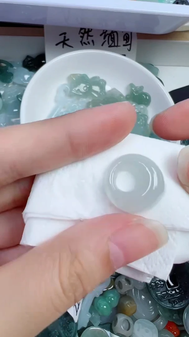 散珠翡翠26号链接，A货翡翠