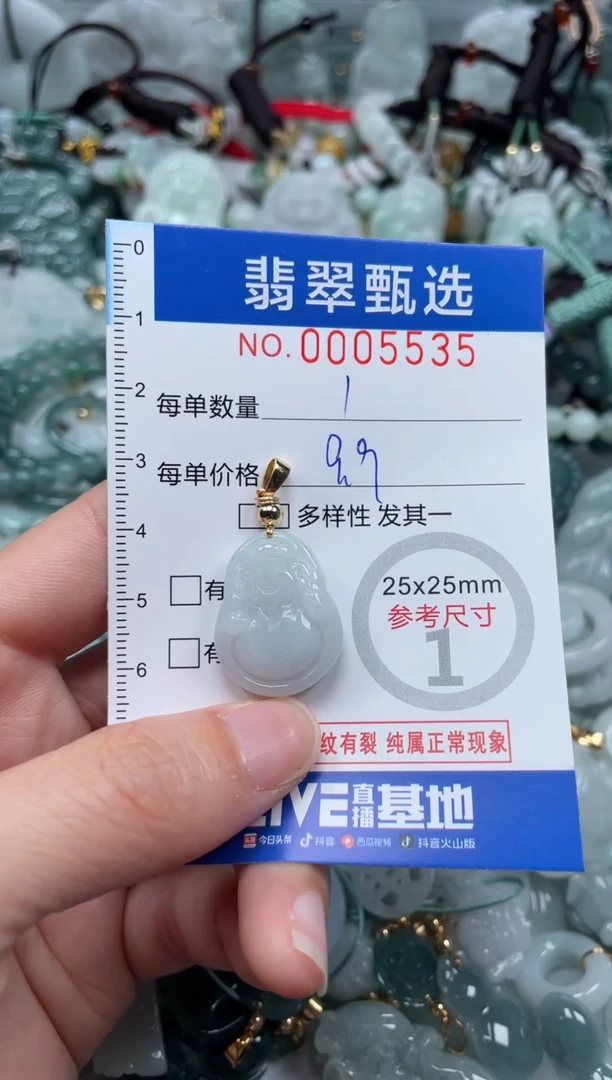 【闪购商品】翡翠颈饰未镶嵌00..5535