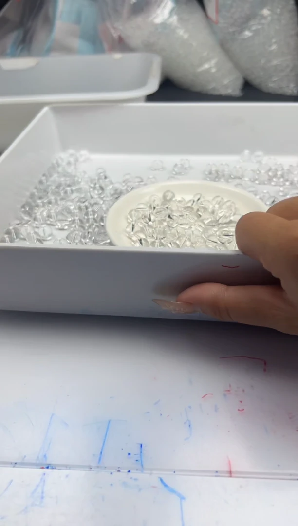 未镶嵌颈饰水晶W188白水晶10mm*20颗