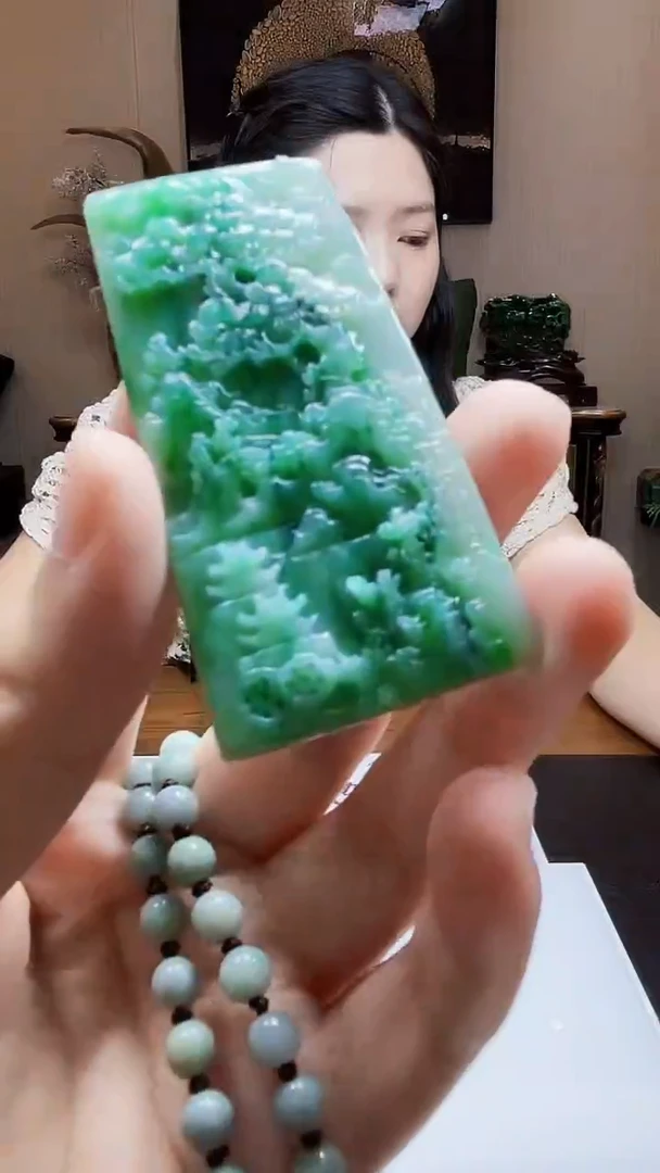 未镶嵌定制翡翠吊坠154