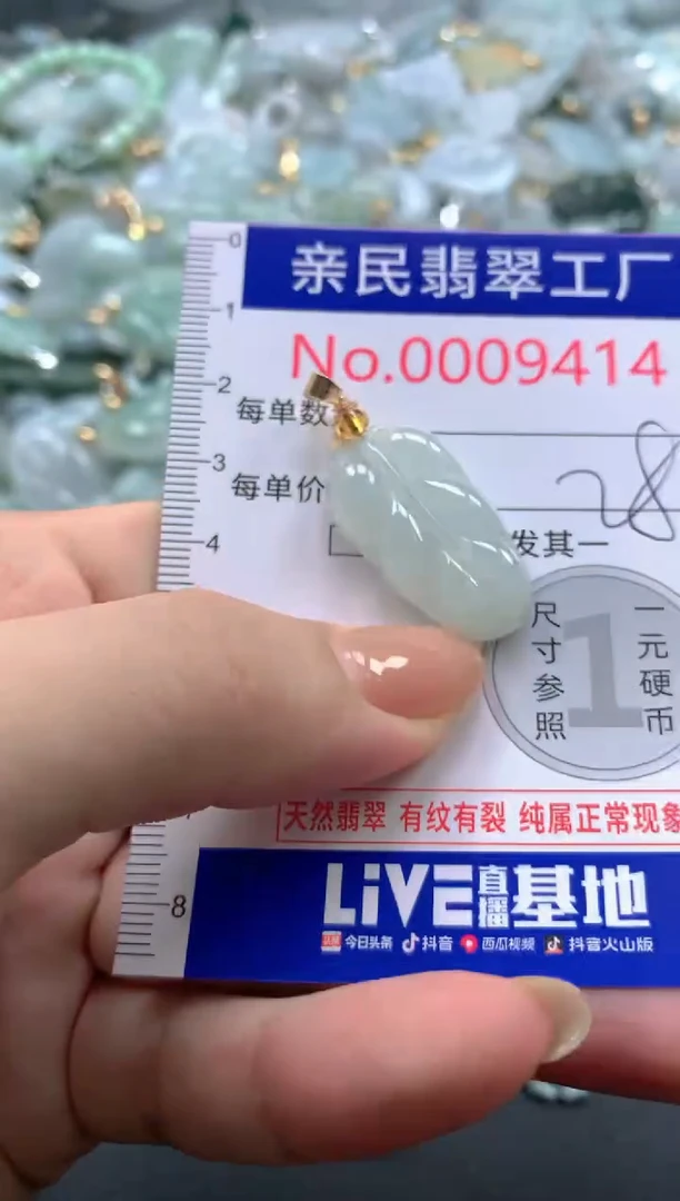 颈饰未镶嵌翡翠9414