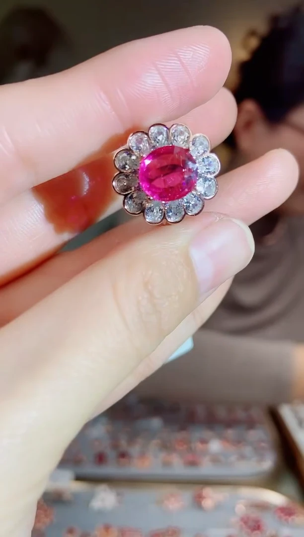 银S925镶嵌手饰碧玺手饰