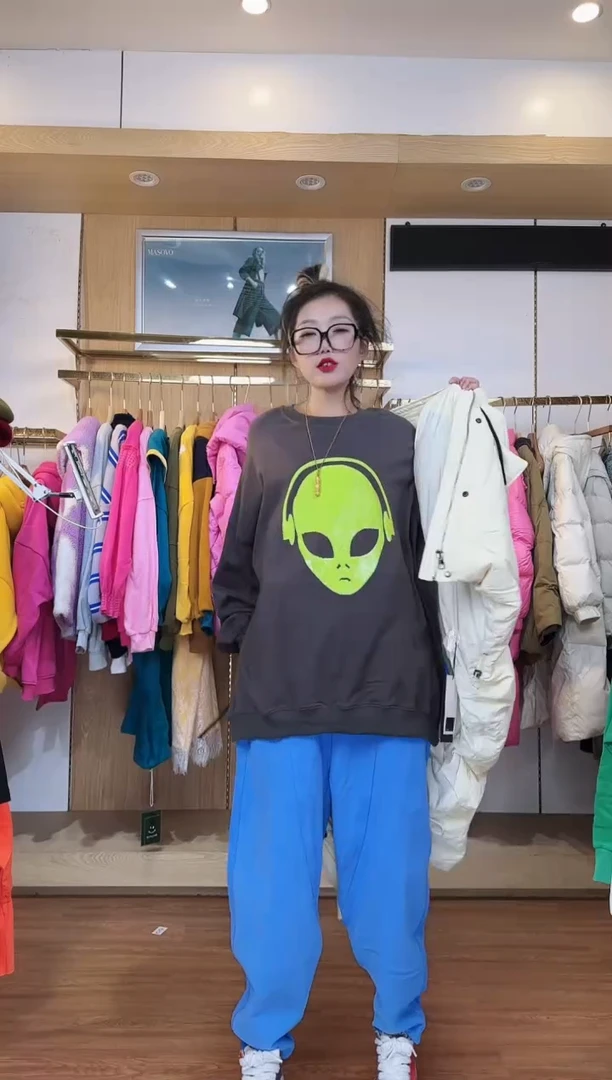 百搭宽松大码上衣