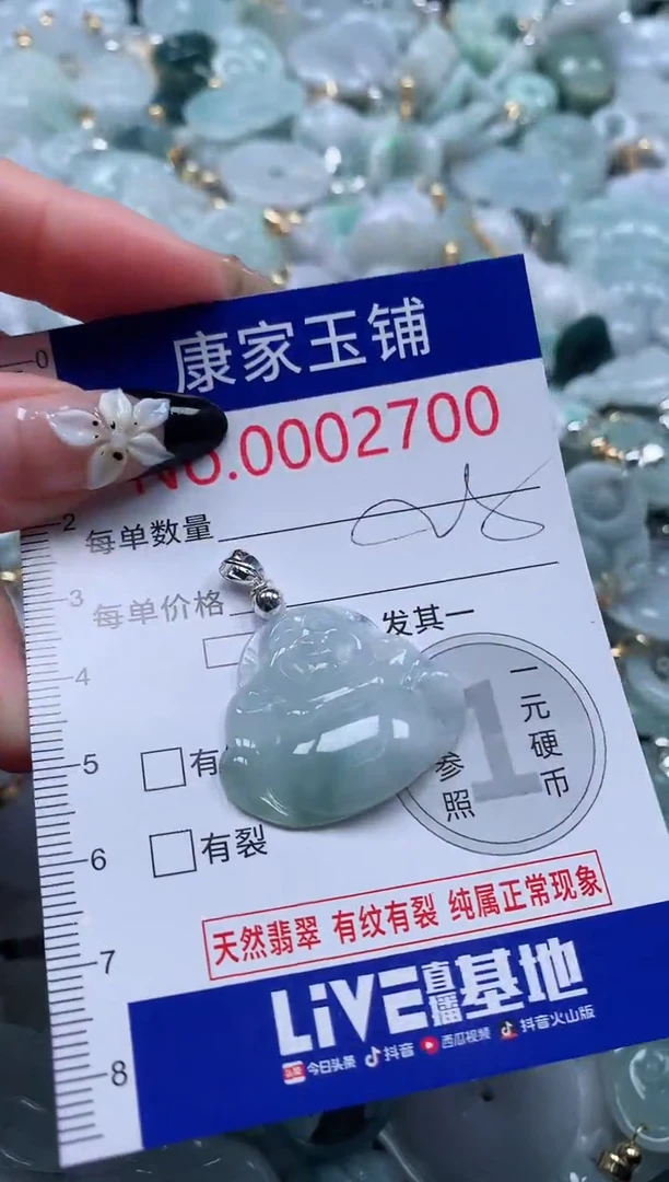 颈饰未镶嵌翡翠2700