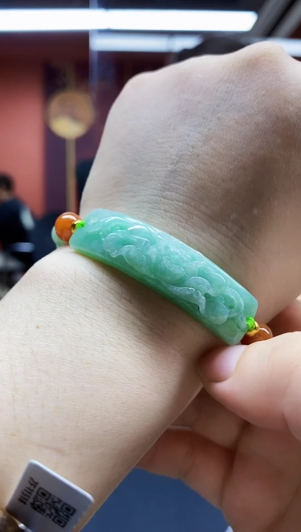颈饰未镶嵌翡翠翡翠手串