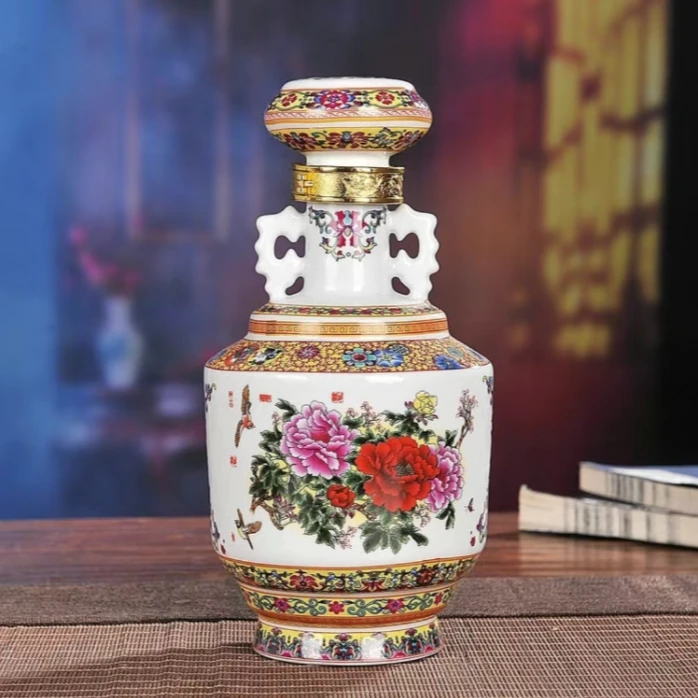 唐坊窖酒 景德镇陶瓷瓶52度浓香型 白酒 2000ml52度2000ml