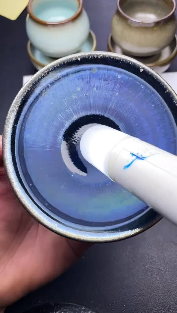 【闪购商品】茶盏24叶紫建盏叶紫