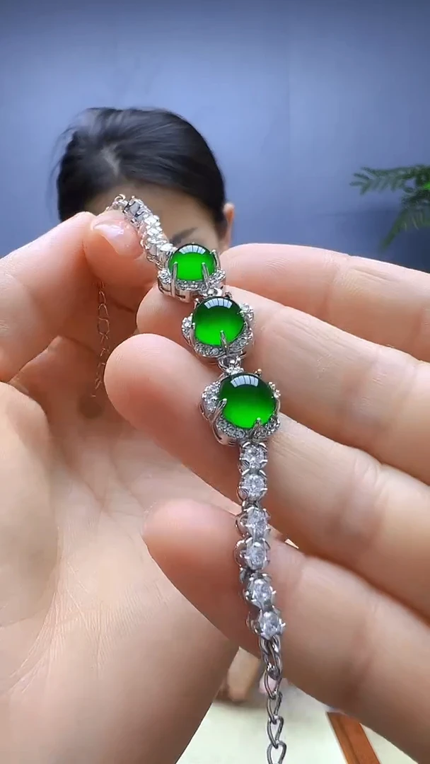 静柏甄选diy严选小蛋面手链