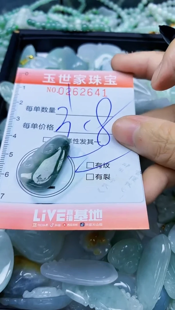 翡翠未镶嵌颈饰闪购0262641