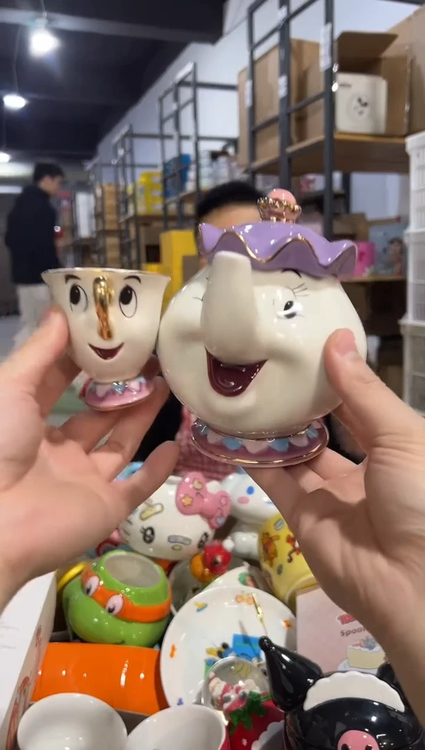 【闪购商品】杯陶瓷茶壶一壶一杯