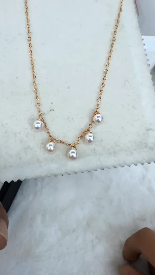 【闪购商品】海水珍珠颈饰银S925镶嵌项链