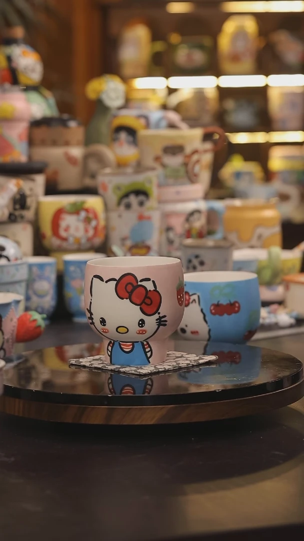 景德镇釉下彩绘设计师款式陶瓷
