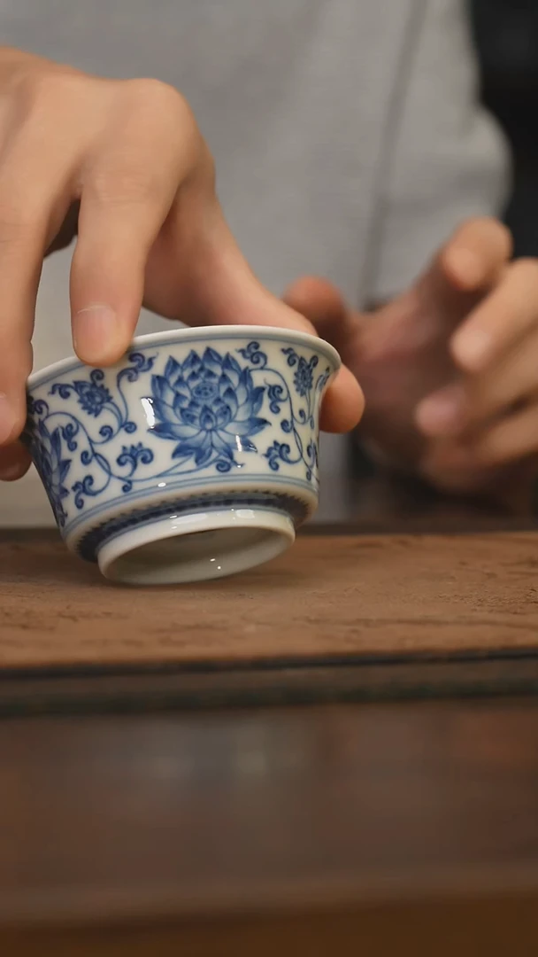 瓷片柴窑青花破价福利