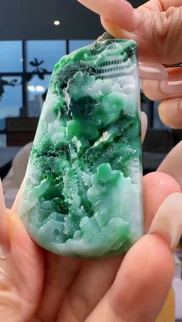 翡翠未镶嵌颈饰YJ@@WS50721009