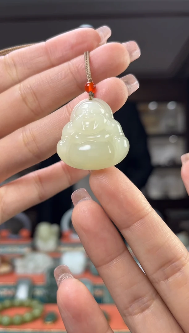 【闪购商品】和田玉颈饰未镶嵌佩佩28mm左右