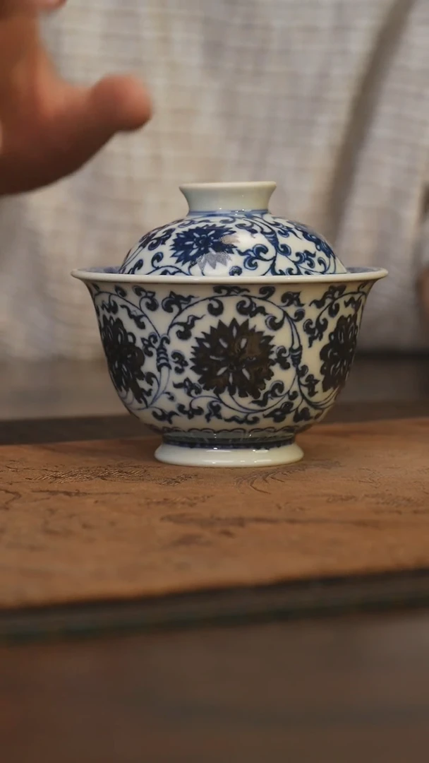 瓷片柴窑青花破价福利  微瑕