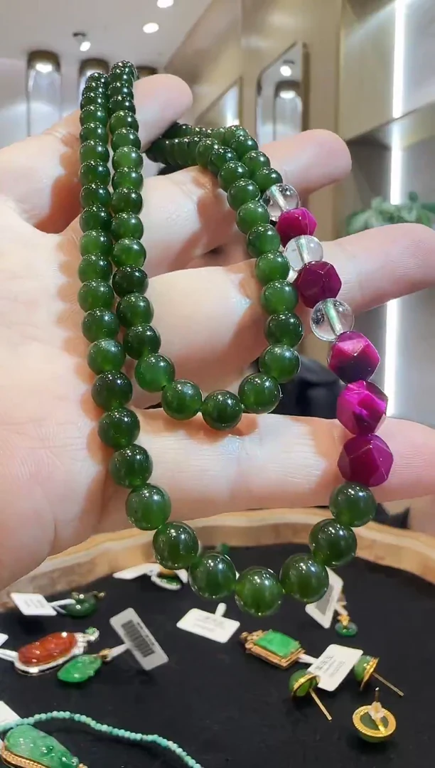 颈饰未镶嵌和田玉【1】多样发一