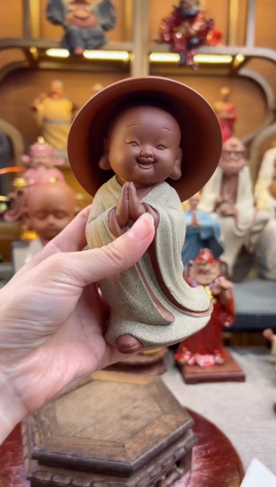 紫砂茶宠器闵茶宠摆件