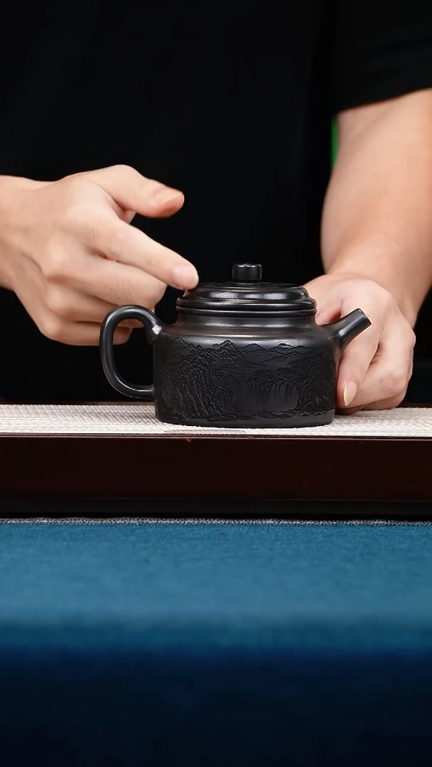 茶壶紫砂石黄德钟
