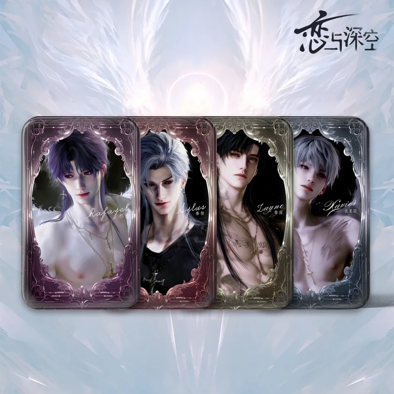 25年新款恋与深空暗夜天使系列祁煜沈星回黎深秦同人周边吧唧