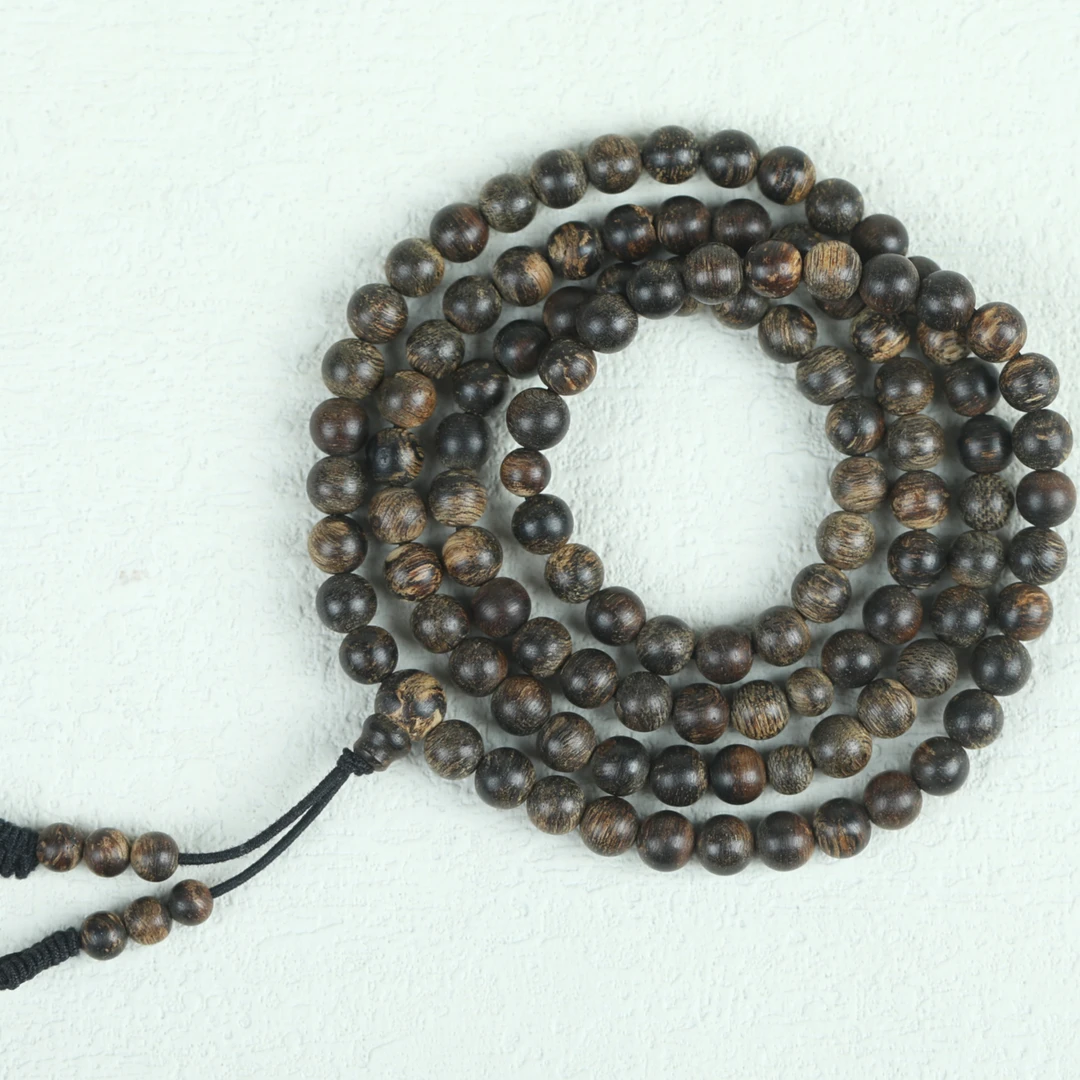 汇安沉水达拉干沉香13克约6mm手串多圈 花香凉意醇厚 正区天然