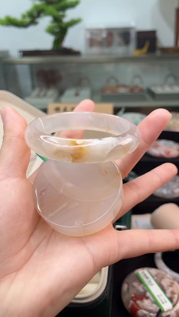 未镶嵌手镯石英质玉58圈口（赠品镯心）3346197