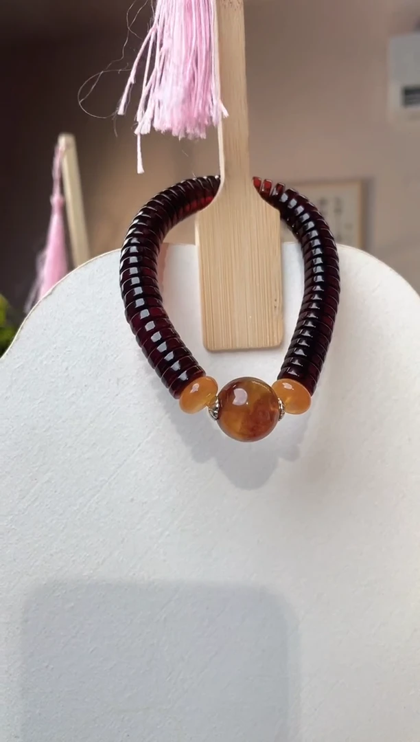 裸石琥珀未镶嵌10+直切设计款