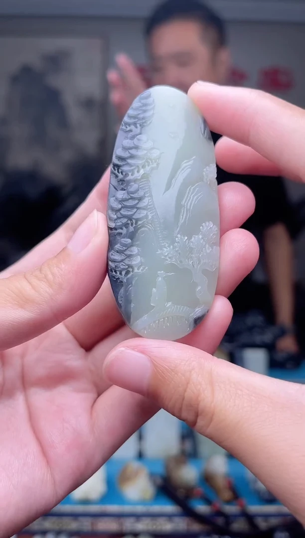 未镶嵌和田玉挂件1