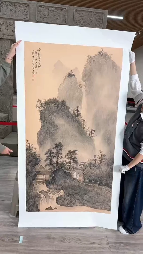 国画54众合艺术馆郝凤先老师作品