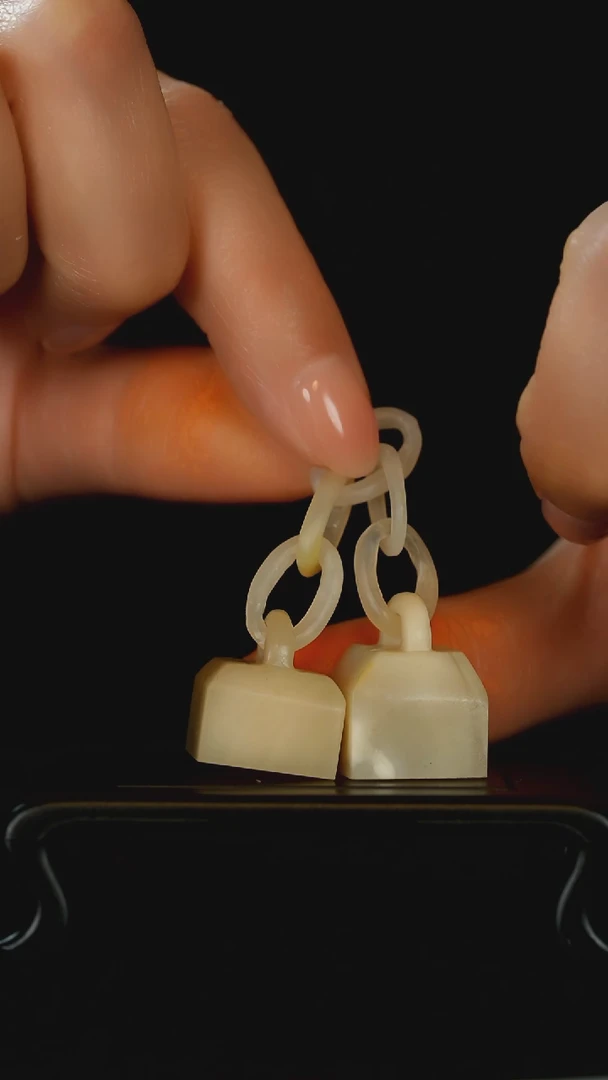 老挝石印石自定义包含刻字两连印