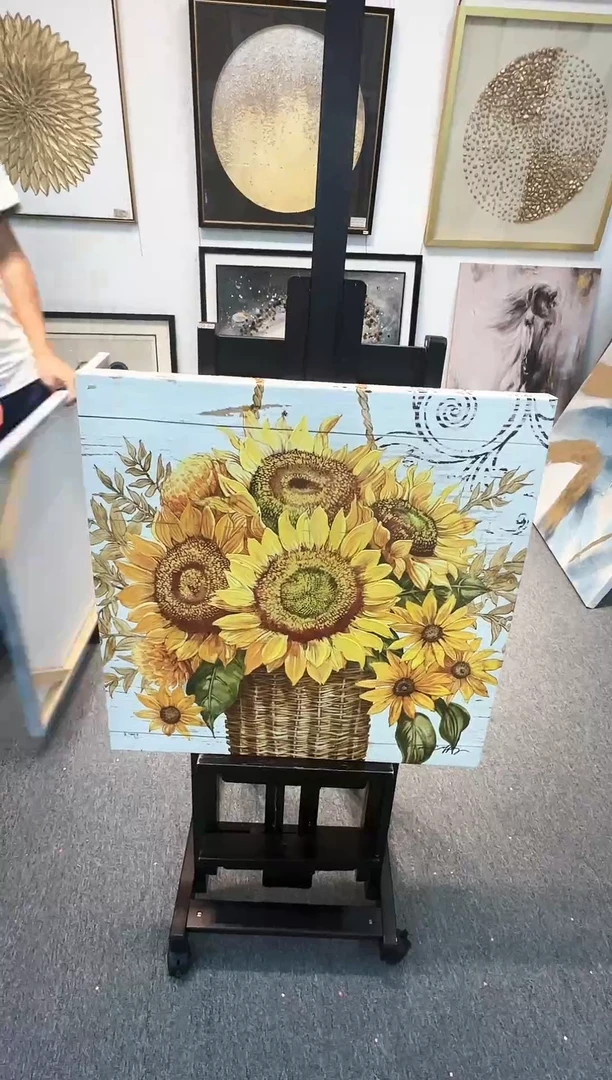 168现代艺术油画装饰画60cm*60cm