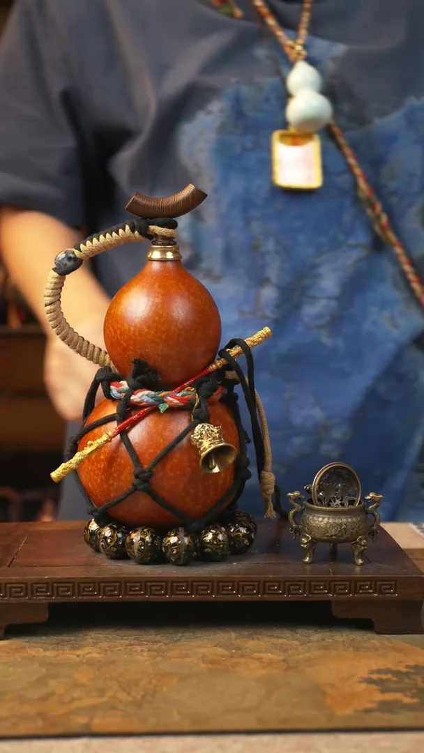 203大漆一物一拍记葫堂出品【不带手串】