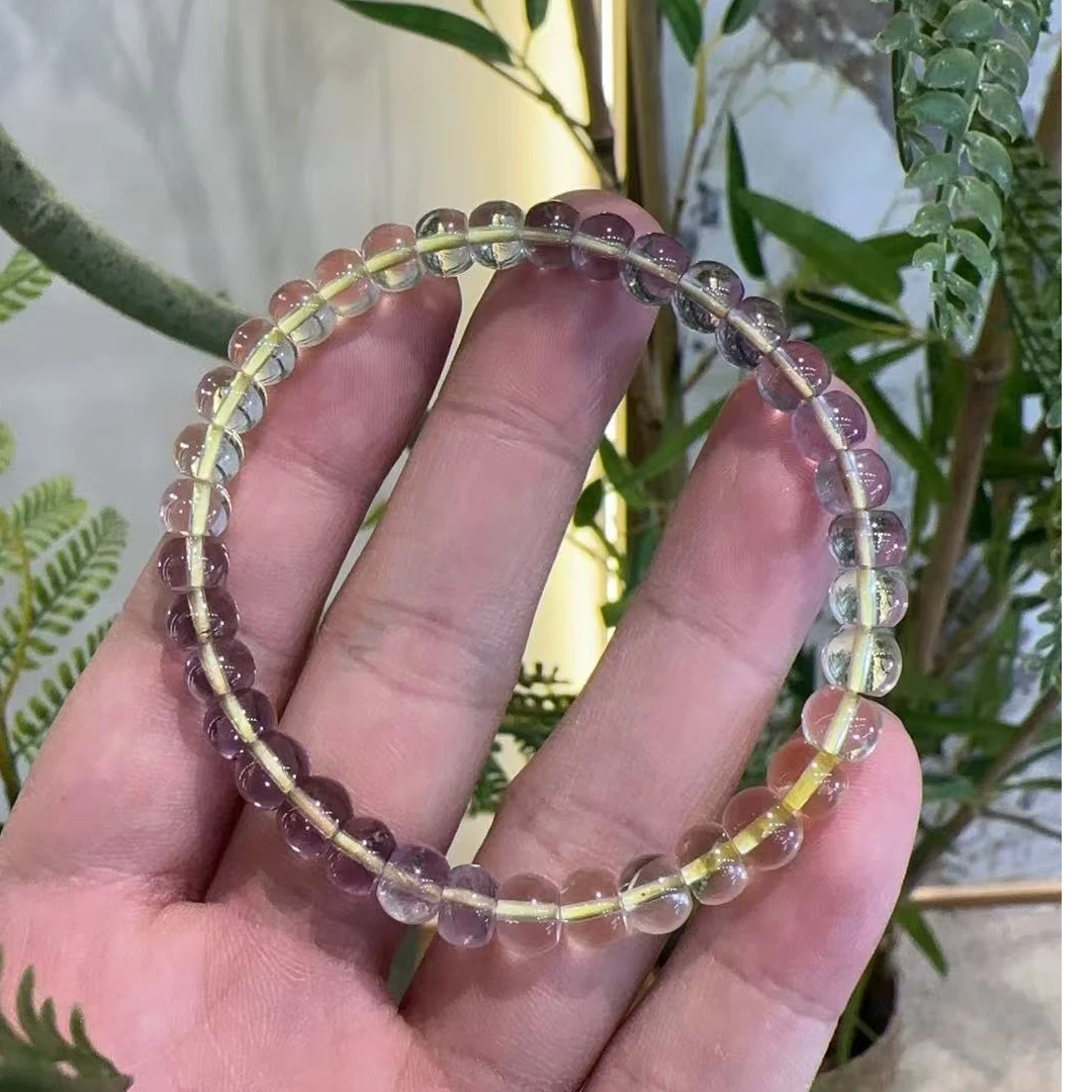 --紫黄水晶手串--91104