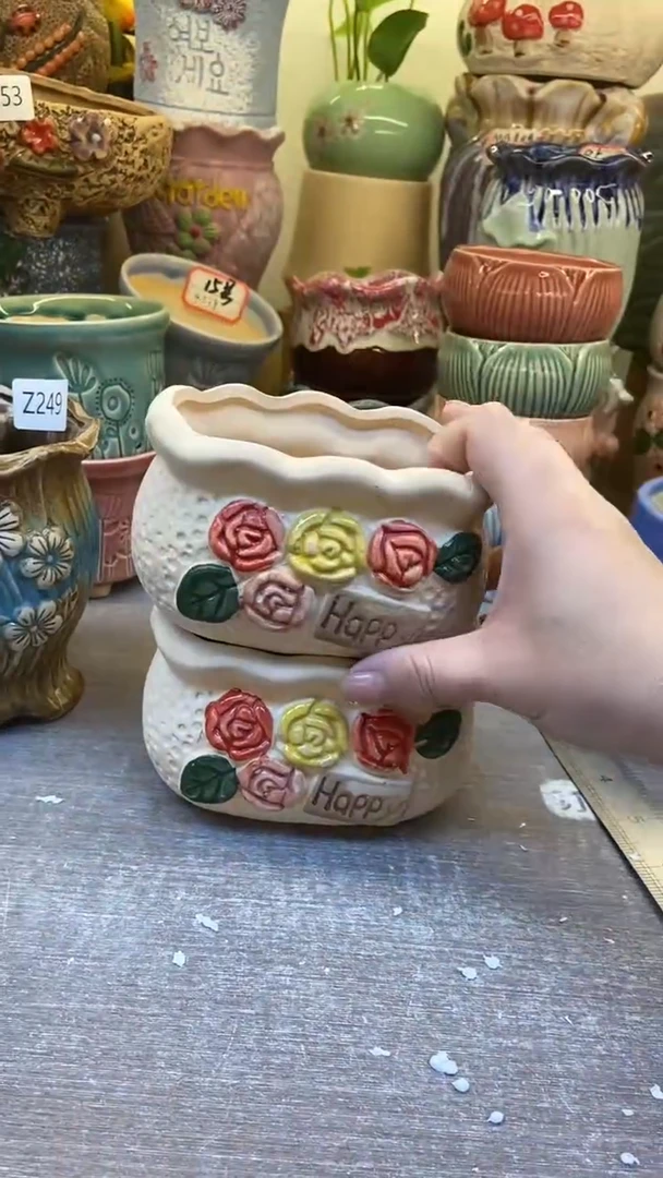 @@陶瓷多肉花盆48