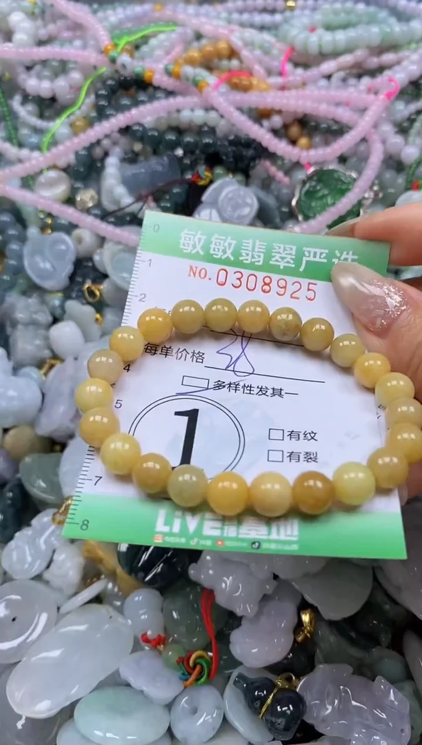 翡翠未镶嵌颈饰闪购0308925多样性发其一