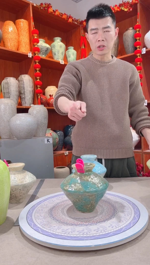 【闪购商品】瓶精品陶瓷花瓶 无花 a206