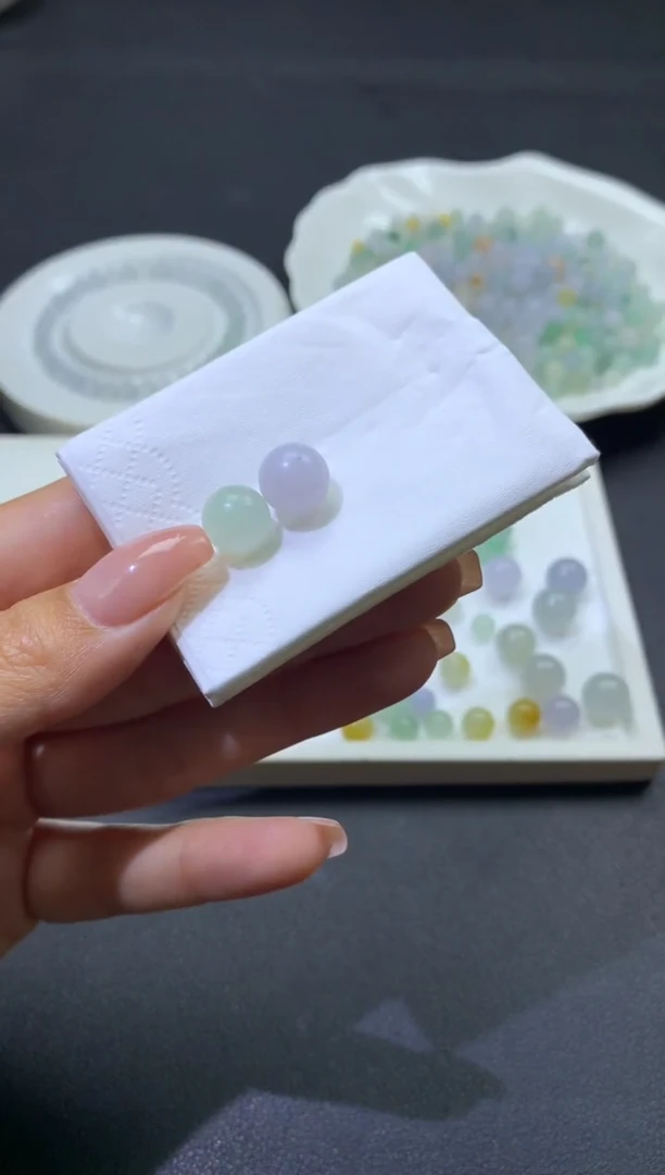 【闪购商品】定制翡翠未镶嵌珠3