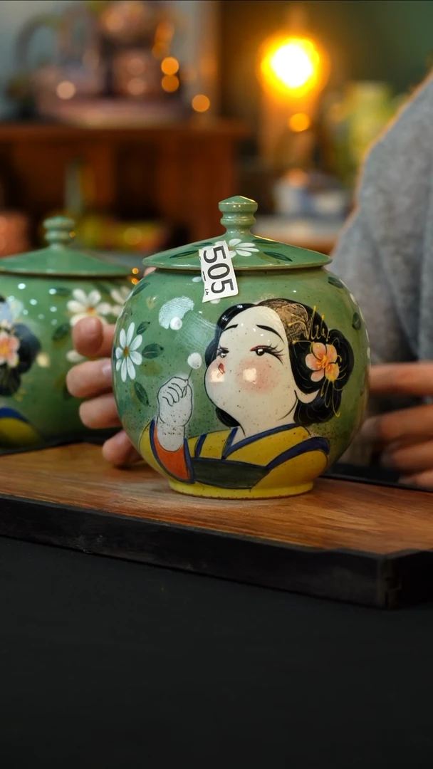 杯手绘心瓷陶瓷浮力