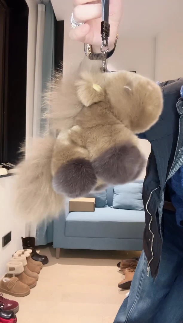 小马真毛挂件自留分享