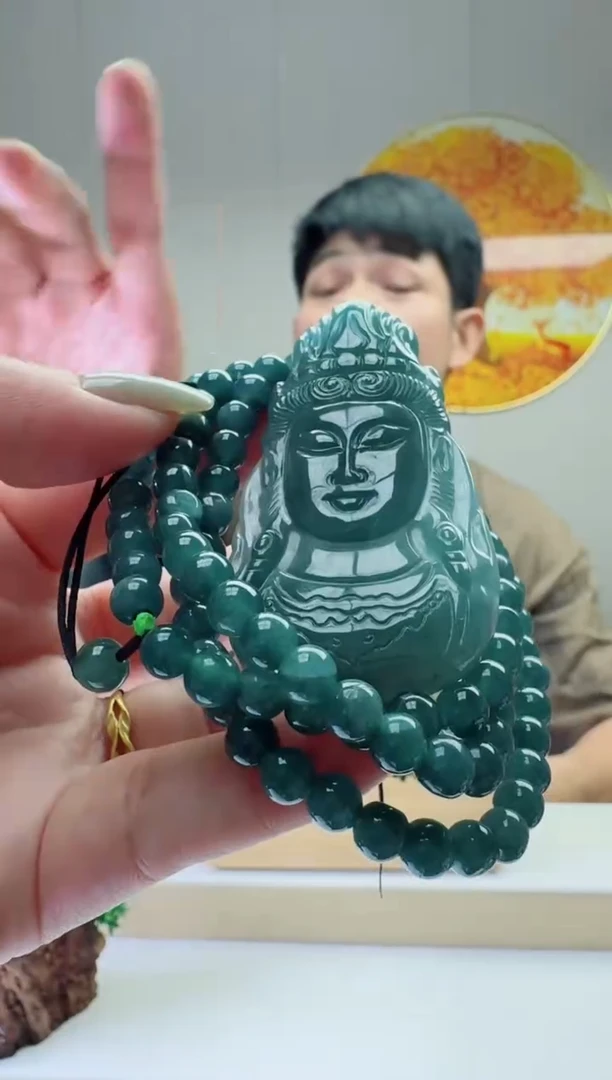 翡翠未镶嵌颈饰多样性随机发其一