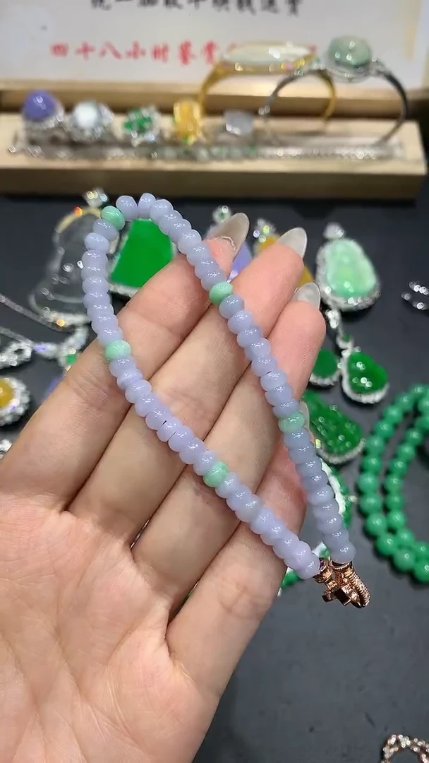 【闪购商品】翡翠手链未镶嵌2团购