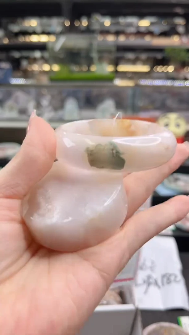 未镶嵌手镯石英质玉54圈口（赠品镯心）1600003