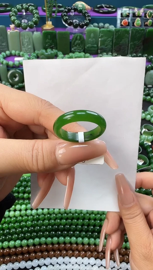 未镶嵌戒圈和田玉卡20.8戒圈