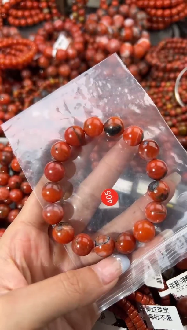 未镶嵌手串南红玛瑙12+
