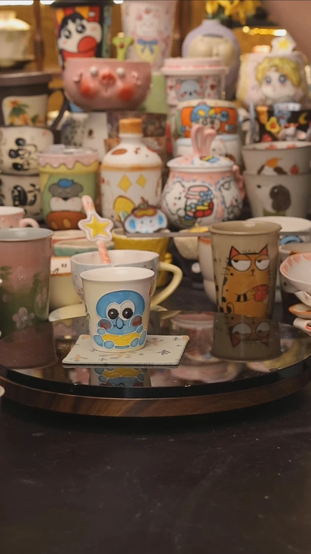 景德镇釉下彩绘设计师款式陶瓷